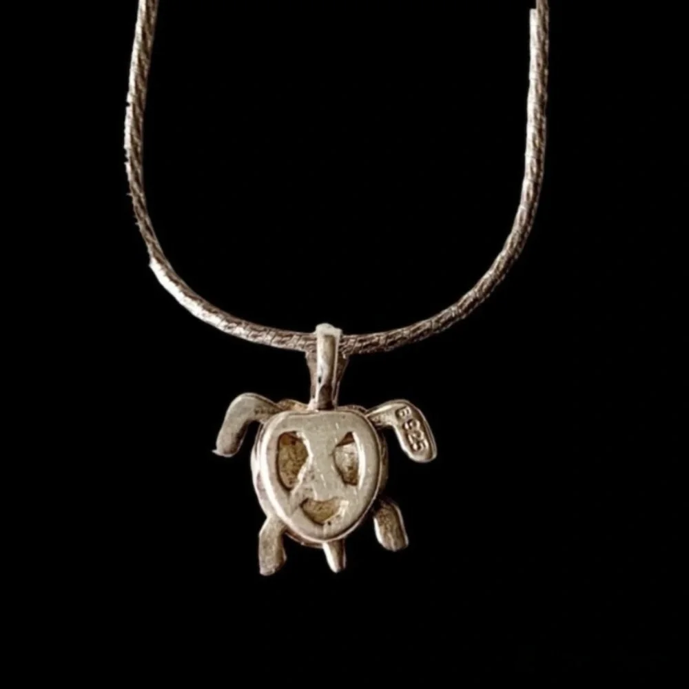 925 Sterling Silver Necklace Turtle
